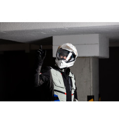 Kask motocyklowy turystyczny ROXAR ADV Z-Line biały połysk