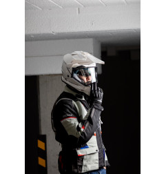 Kask motocyklowy turystyczny ROXAR ADV Z-Line biały połysk