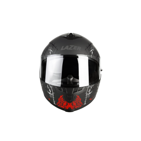 Kask Motocyklowy LAZER VERTIGO EVO Pitbull (kol. Szary - Biały)