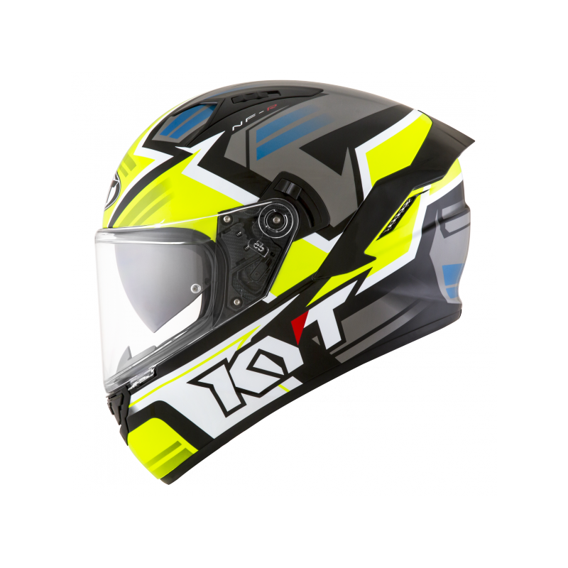 Kask Motocyklowy KYT NF-R ARTWORK żółty/szary Kask Motocyklowy KYT NF-R ARTWORK żółty/szary