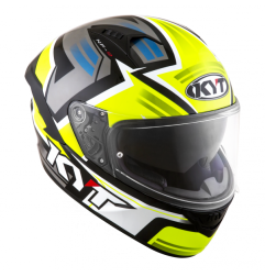 Kask Motocyklowy KYT NF-R ARTWORK żółty/szary