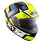 Kask Motocyklowy KYT NF-R ARTWORK żółty/szary Kask Motocyklowy KYT NF-R ARTWORK żółty/szary