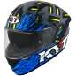 Kask Motocyklowy KYT NF-R FLAMING niebieski