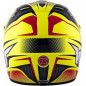 Kask Motocyklowy KYT CROSS OVER POWER czarny / żółty fluo