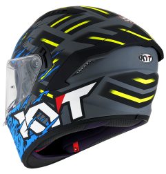 Kask Motocyklowy KYT NF-R FLAMING niebieski