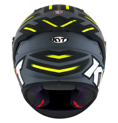 Kask Motocyklowy KYT NF-R FLAMING niebieski
