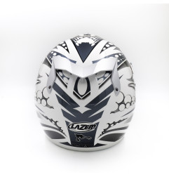 Kask motocyklowy LAZER SMX Bionic biały/szary