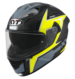 Kask Motocyklowy KYT NF-R MINDSET żółty
