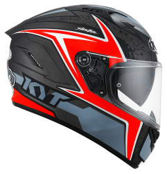 Kask Motocyklowy KYT NF-R MINDSET czerwony