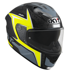 Kask Motocyklowy KYT NF-R MINDSET żółty