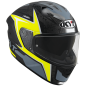 Kask Motocyklowy KYT NF-R MINDSET żółty Kask Motocyklowy KYT NF-R MINDSET żółty