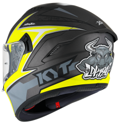 Kask Motocyklowy KYT NF-R MINDSET żółty