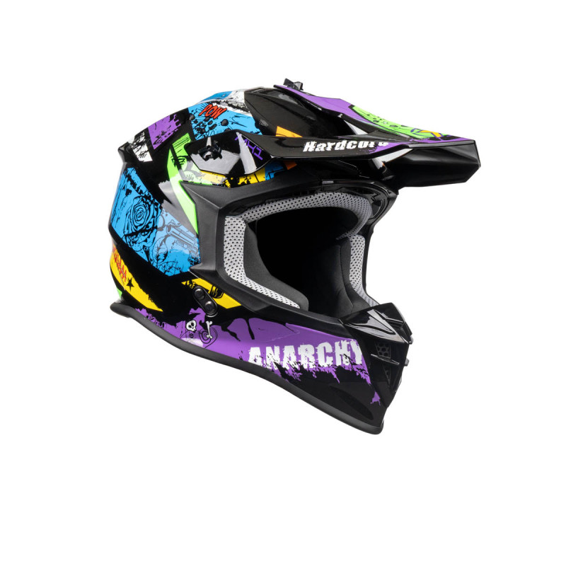 Kask motocyklowy ROXAR MX1 CRAZY enduro offroad Kask motocyklowy ROXAR MX1 CRAZY enduro offroad