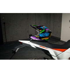 Kask motocyklowy ROXAR MX1 CRAZY enduro offroad