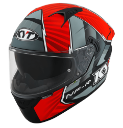 Kask Motocyklowy KYT NF-R XAVI FORES Replica czerwony 2021