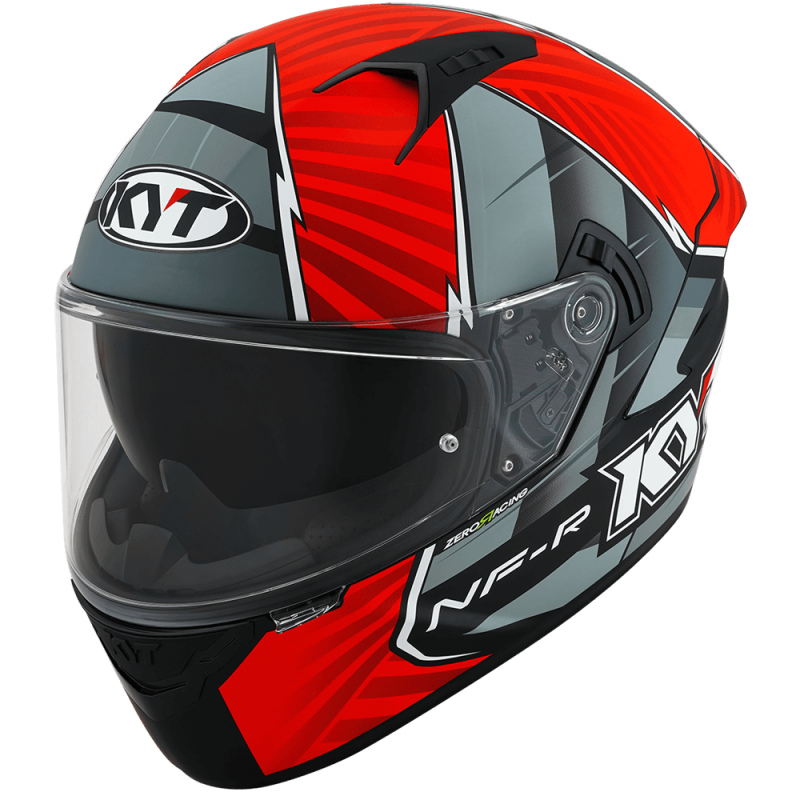 Kask Motocyklowy KYT NF-R XAVI FORES Replica czerwony 2021 Kask Motocyklowy KYT NF-R XAVI FORES Replica czerwony 2021