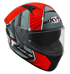 Kask Motocyklowy KYT NF-R XAVI FORES Replica czerwony 2021
