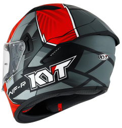 Kask Motocyklowy KYT NF-R XAVI FORES Replica czerwony 2021