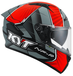 Kask Motocyklowy KYT NF-R XAVI FORES Replica czerwony 2021