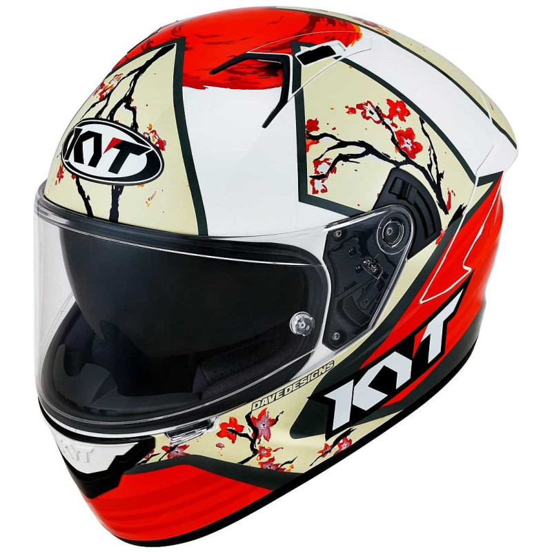 Kask Motocyklowy KYT NF-R XAVI SAKURA replica Kask Motocyklowy KYT NF-R XAVI SAKURA replica