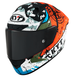 Kask Motocyklowy KYT NZ-RACE BLAZING czerwony