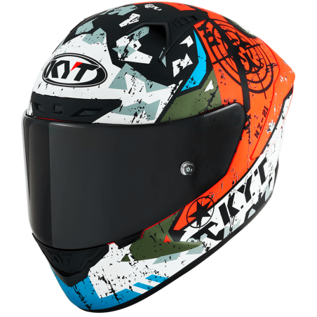 Kask Motocyklowy KYT NZ-RACE BLAZING czerwony