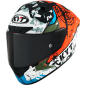 Kask Motocyklowy KYT NZ-RACE BLAZING czerwony Kask Motocyklowy KYT NZ-RACE BLAZING czerwony