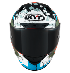 Kask Motocyklowy KYT NZ-RACE BLAZING czerwony