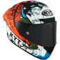 Kask Motocyklowy KYT NZ-RACE BLAZING czerwony Kask Motocyklowy KYT NZ-RACE BLAZING czerwony