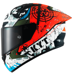 Kask Motocyklowy KYT NZ-RACE BLAZING czerwony
