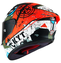Kask Motocyklowy KYT NZ-RACE BLAZING czerwony