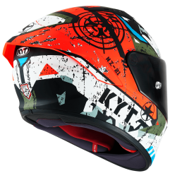Kask Motocyklowy KYT NZ-RACE BLAZING czerwony