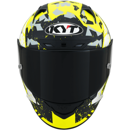 Kask Motocyklowy KYT NZ-RACE BLAZING żółty