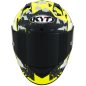 Kask Motocyklowy KYT NZ-RACE BLAZING żółty
