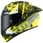 Kask Motocyklowy KYT NZ-RACE BLAZING żółty
