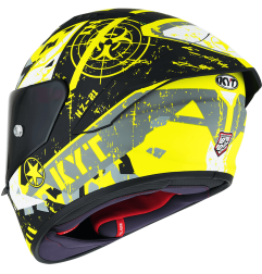 Kask Motocyklowy KYT NZ-RACE BLAZING żółty