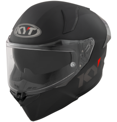 Kask Motocyklowy KYT R2R połysk matowy czarny ECE/ONU 22-06