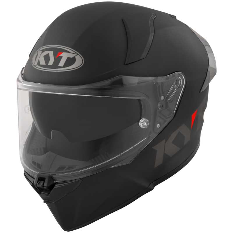 Kask Motocyklowy KYT R2R połysk matowy czarny ECE/ONU 22-06