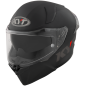 Kask Motocyklowy KYT R2R połysk matowy czarny ECE/ONU 22-06