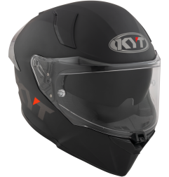 Kask Motocyklowy KYT R2R połysk matowy czarny ECE/ONU 22-06