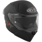 Kask Motocyklowy KYT R2R połysk matowy czarny ECE/ONU 22-06