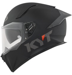 Kask Motocyklowy KYT R2R połysk matowy czarny ECE/ONU 22-06