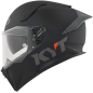 Kask Motocyklowy KYT R2R połysk matowy czarny ECE/ONU 22-06