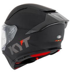 Kask Motocyklowy KYT R2R połysk matowy czarny ECE/ONU 22-06
