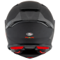 Kask Motocyklowy KYT R2R połysk matowy czarny ECE/ONU 22-06