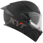 Kask Motocyklowy KYT R2R połysk matowy czarny ECE/ONU 22-06