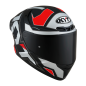 Kask Motocyklowy KYT TT-COURSE ELECTRON matowy szary/czerwony Kask Motocyklowy KYT TT-COURSE ELECTRON matowy szary/czerwony