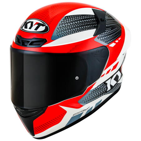 Kask Motocyklowy KYT TT-COURSE GEAR BLK/RED
