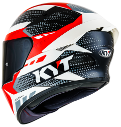 Kask Motocyklowy KYT TT-COURSE GEAR BLK/RED