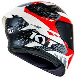 Kask Motocyklowy KYT TT-COURSE GEAR BLK/RED